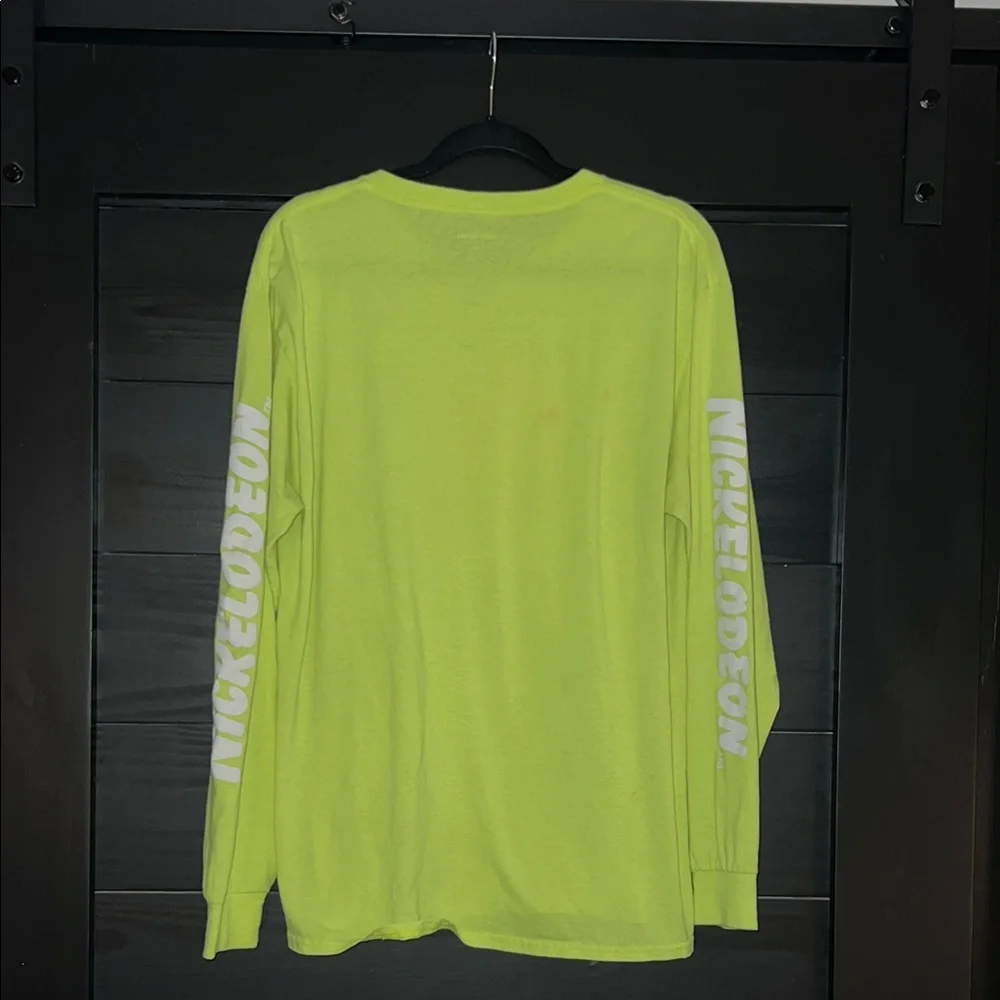 Vintage Nickelodeon Neon and Orange Long Sleeve Tee - Picture 4 of 6